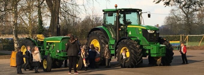 Tractors in Schools